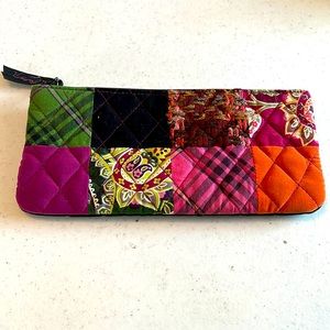 Vera Bradley Multi Pattern Zip Cosmetic Bag